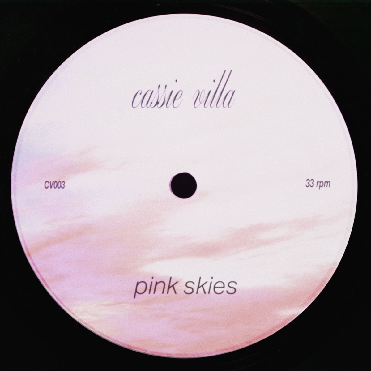 Cover art for pink skies