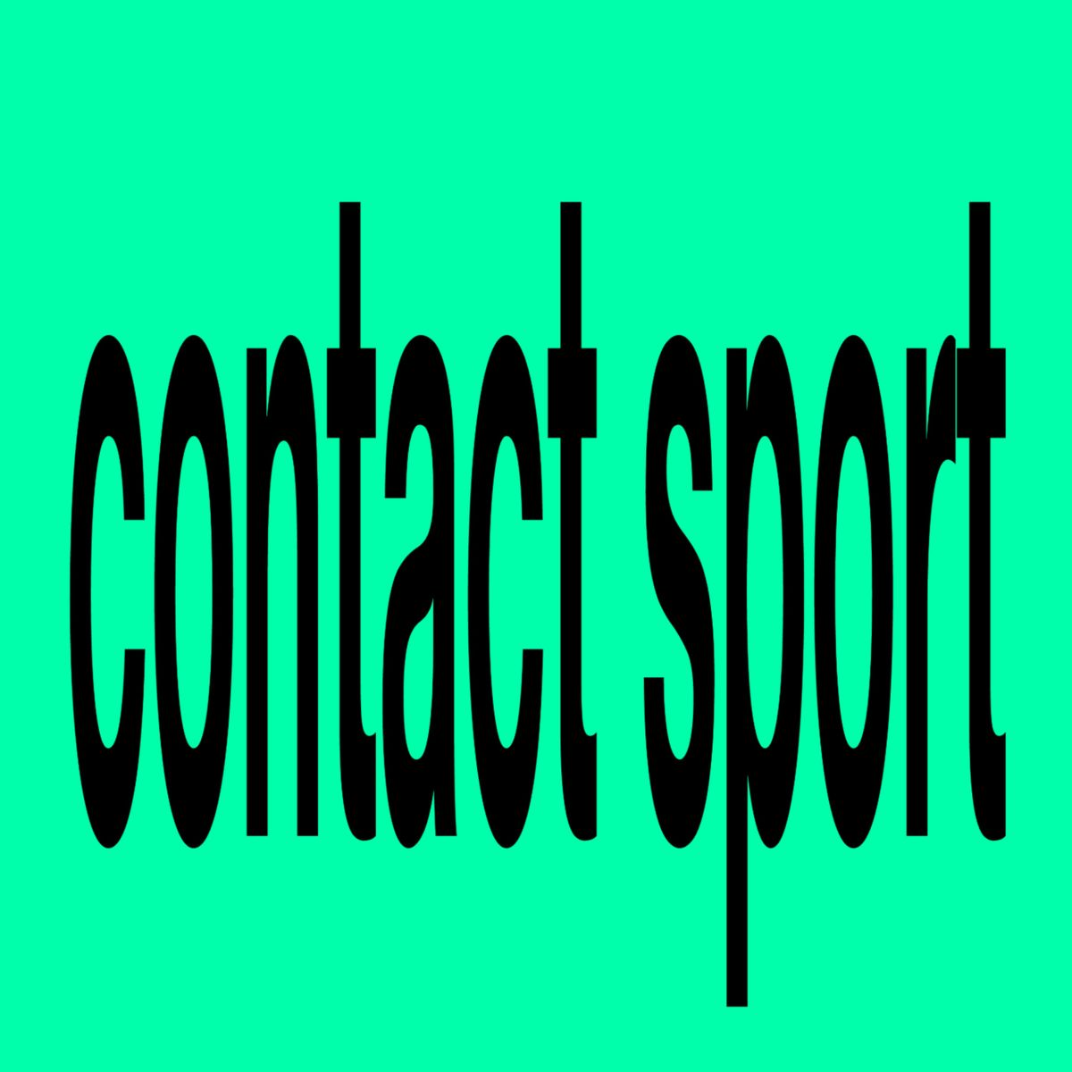 Cover art for contact sport