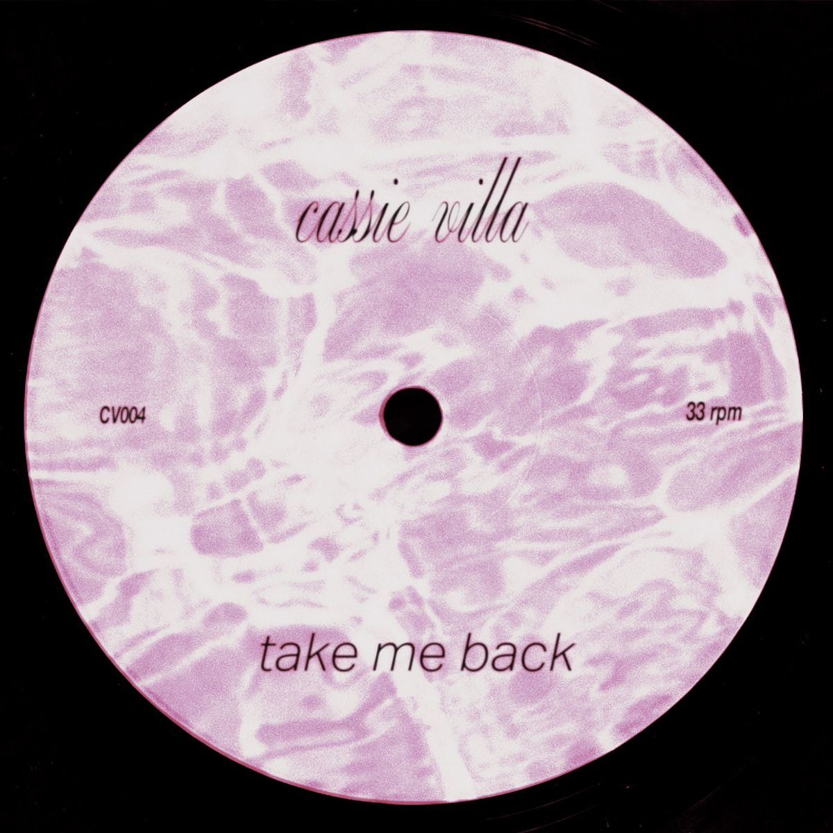 Cover art for take me back