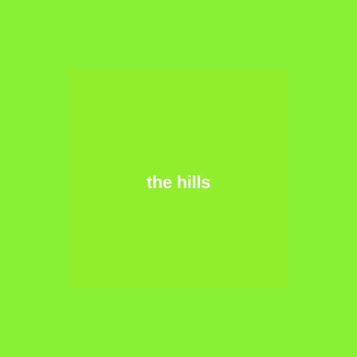 Cover art for the hills