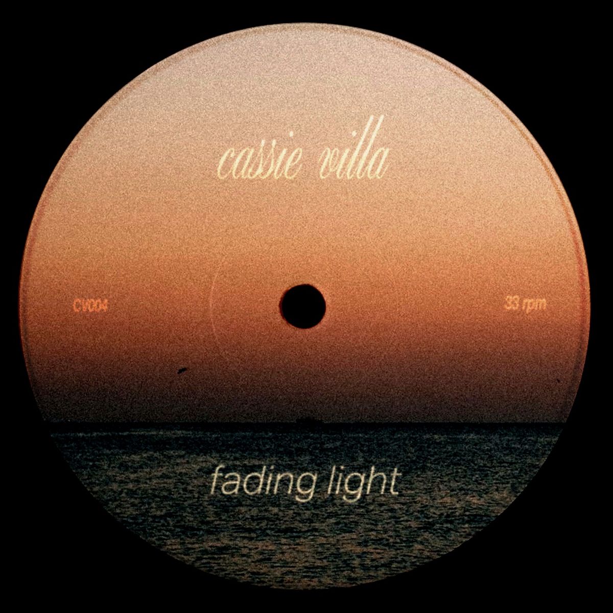Cover art for fading light